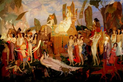 La Regina di Saba, 1923 da John Duncan